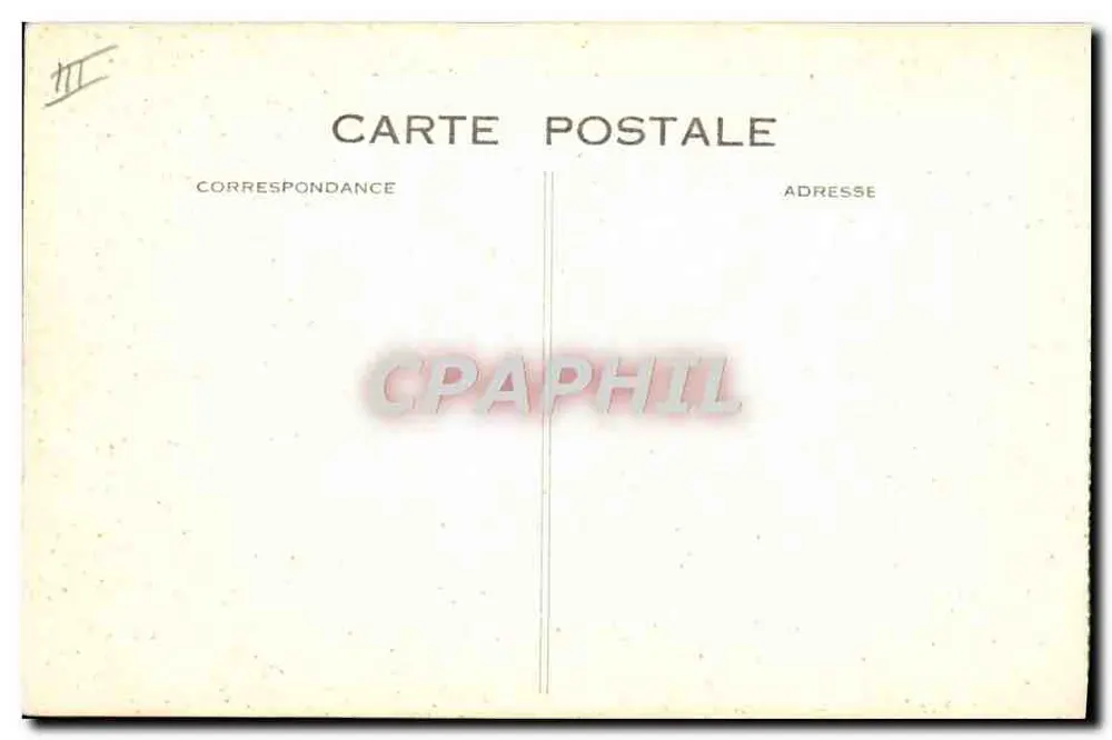 Dampfschiff "Ile-de-France" — 611 — G.F., Le Havre - Rückseite