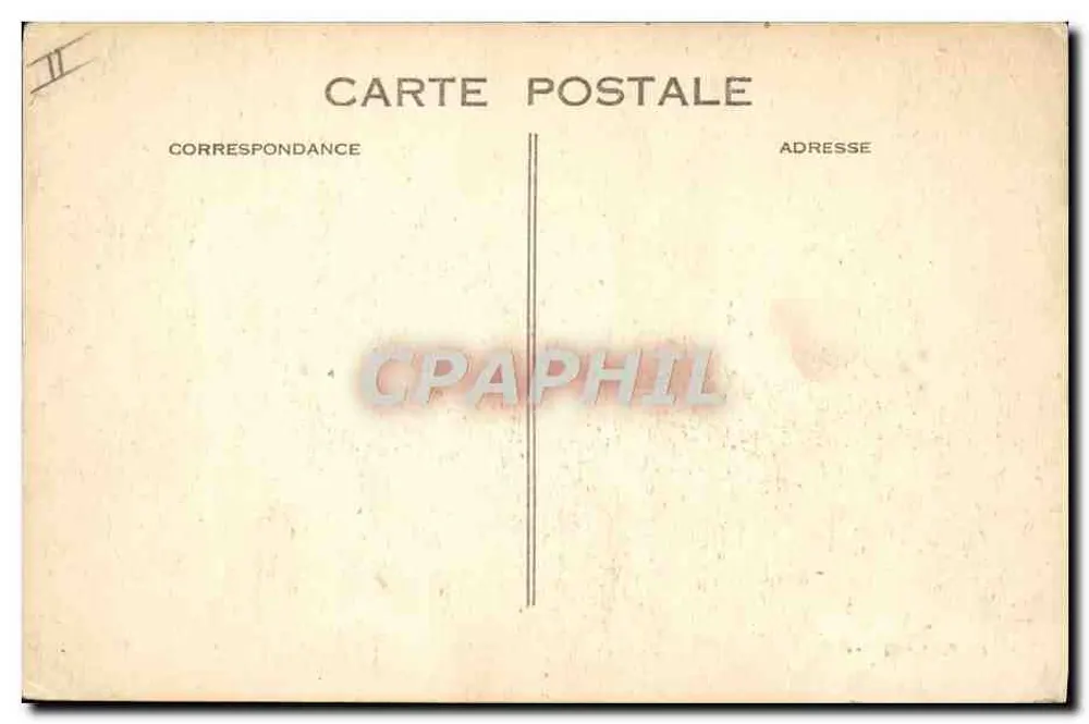 Dampfer "ILE-de-FRANCE" — G. F., Le Havre, Nr. 609 - Rückseite