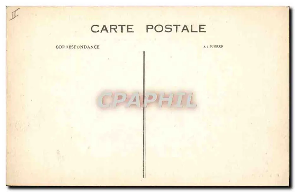 Dampfschiff "Ile-de-France" — 608 — G. F., Le Havre - Rückseite