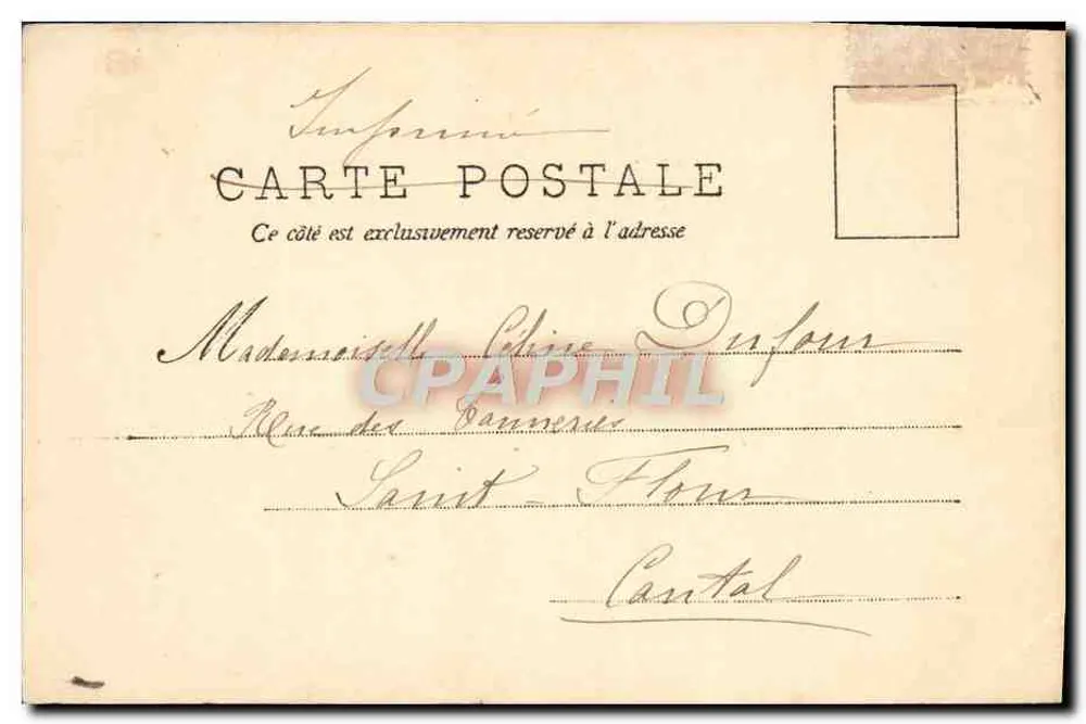Szene mit Fischer und Frauen — A.N. Paris — n° 311/1903 - Rückseite