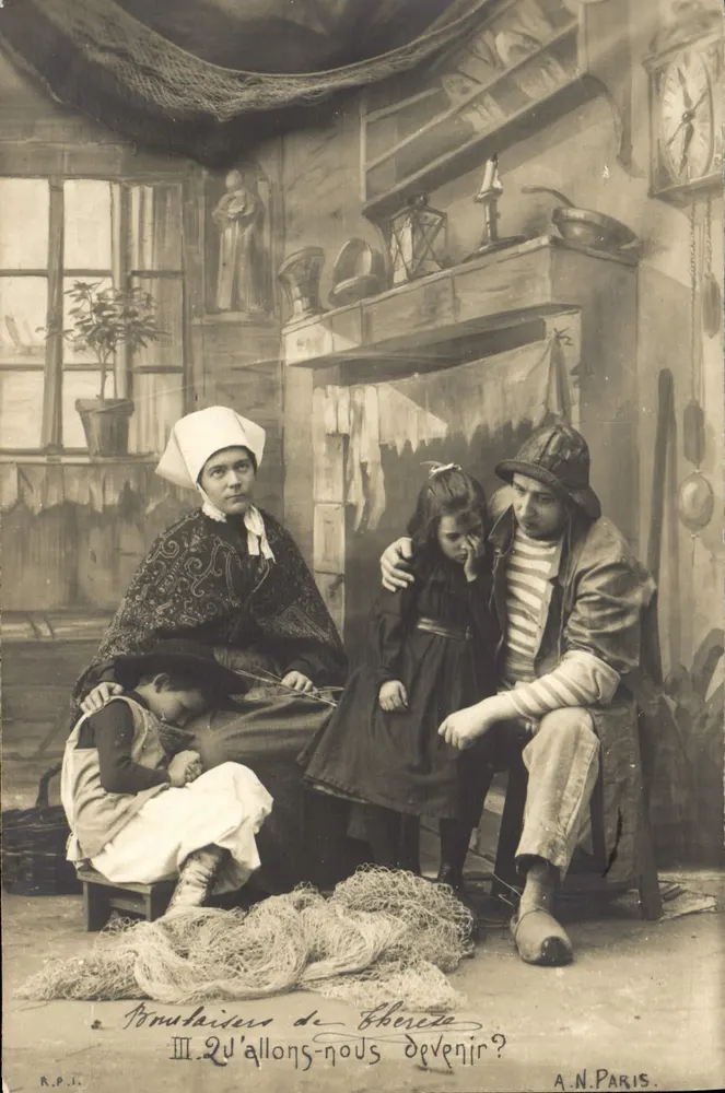 Fischer von Bénete — III. Was werden wir werden? — A.N. PARIS - Vorderseite