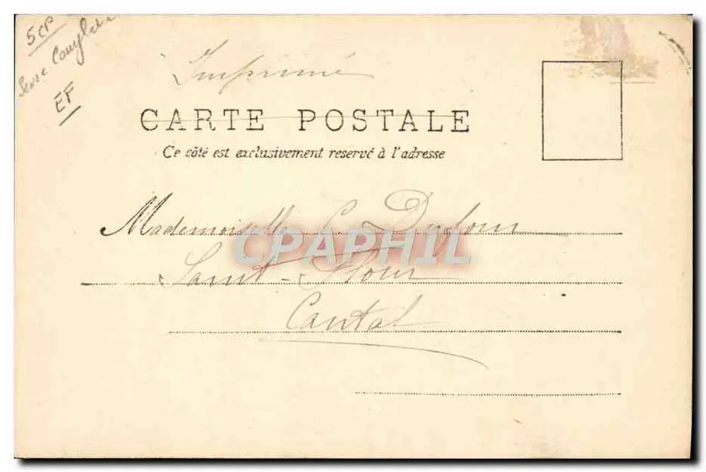 Szene mit Fischern und Nonne — A.N. Paris — n° 851 - Rückseite