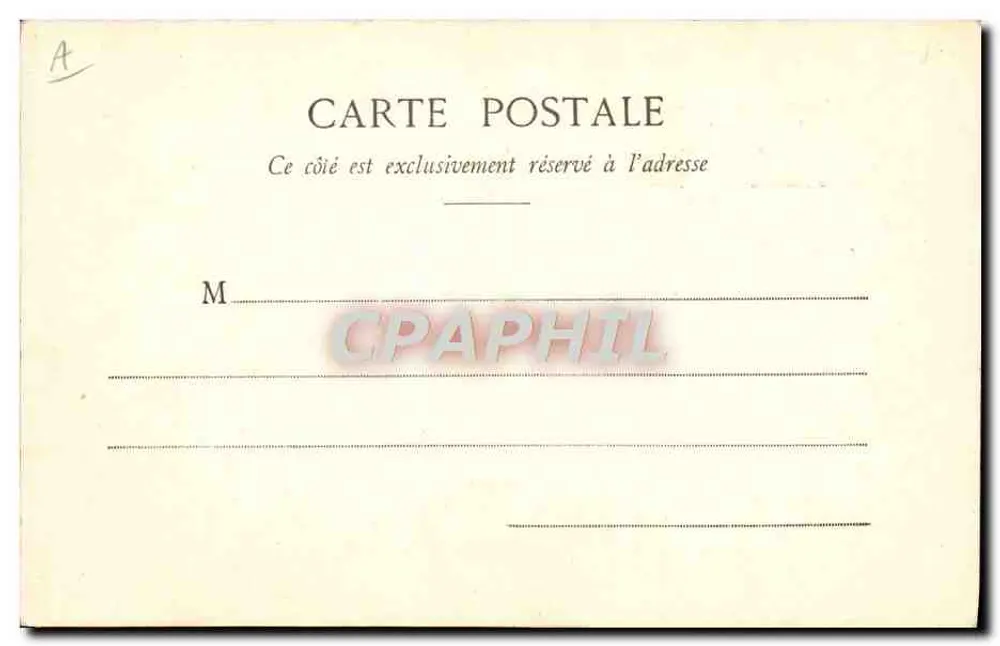 Frau mit Flasche — Werbung für 'Les Petits Cadeaux entretiennent l'Amitié' — Phototype A. Brisset & Cie, Nancy - Rückseite