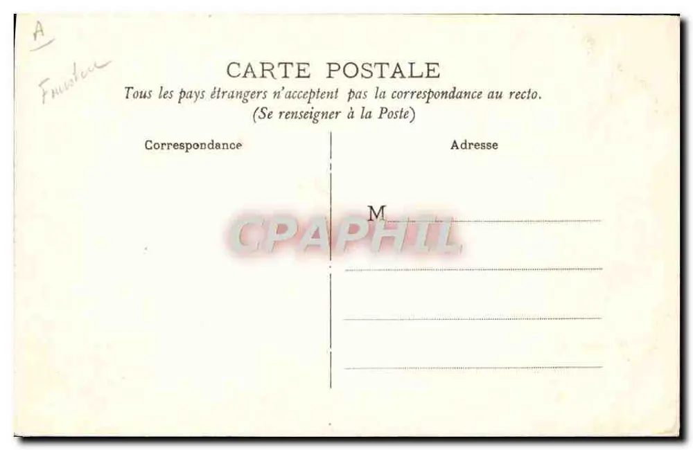 BREST - Trajes de Fouesnant — G. B. Brith - Verso