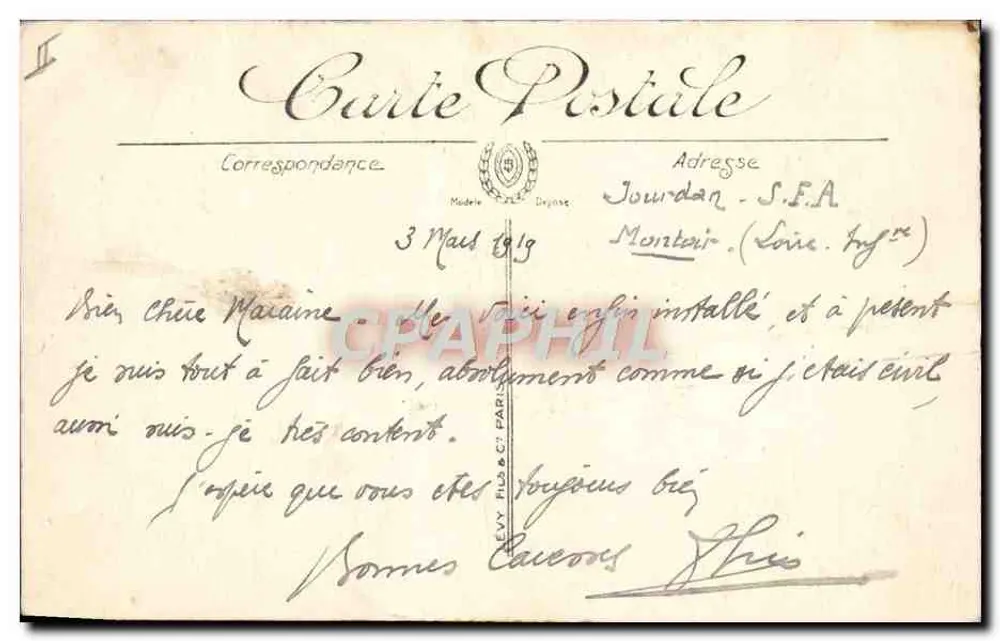 Mœuas e Tipos Bretões — Os Biniouns — LL - Verso