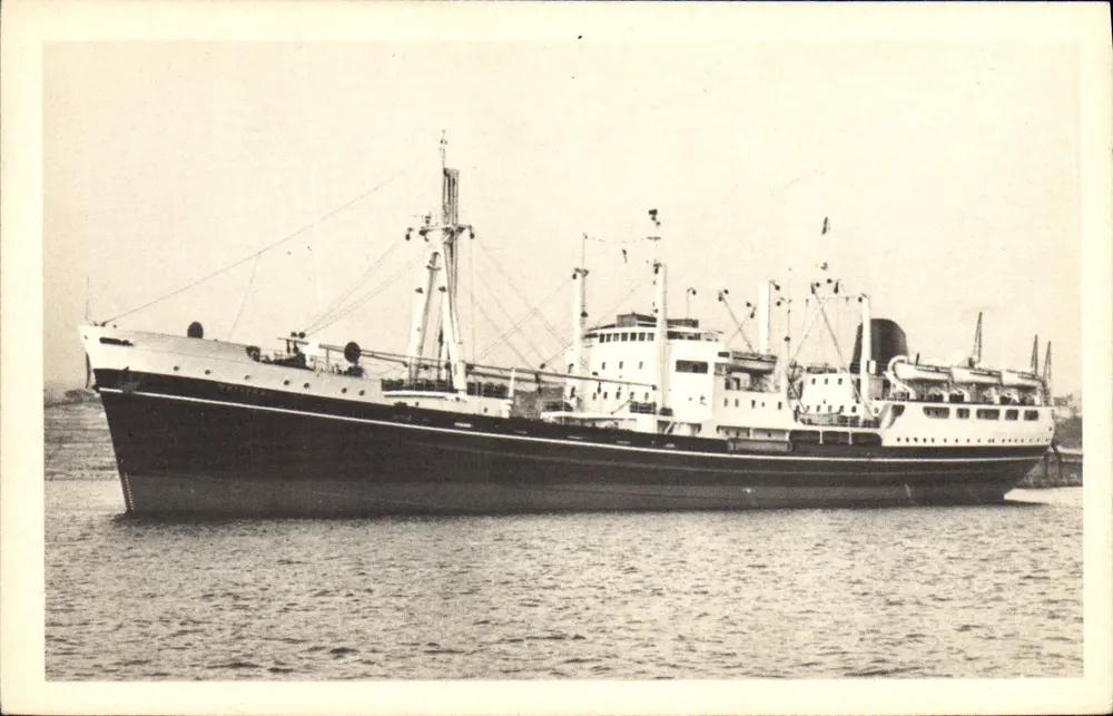 Frachter — Compagnie des Messageries Maritimes — Imerina et Galliéni - Vorderseite