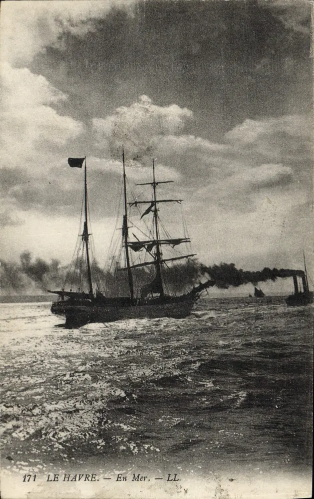 Le Havre — Em Mar — LL. — 171 - Frente