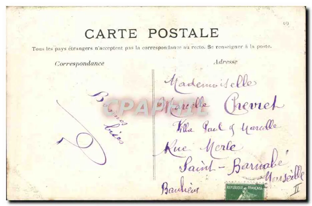 Notre Dame de Paris — cena com casal e cabra — editor A&S n°809 - Verso