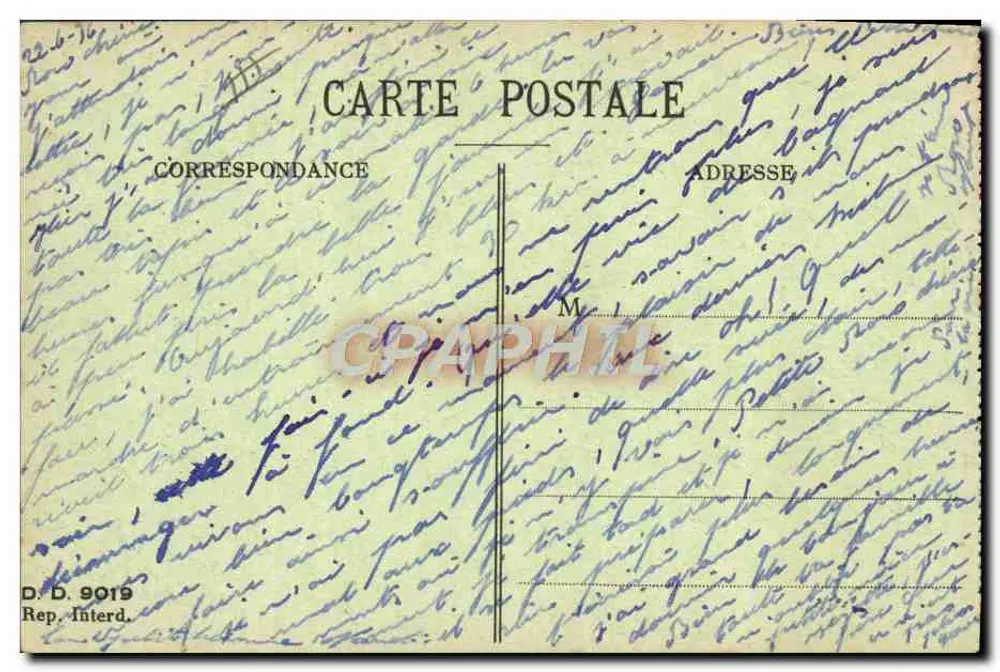 Soldados em campanha — Serviço em campanha — A. Gépiller - Verso