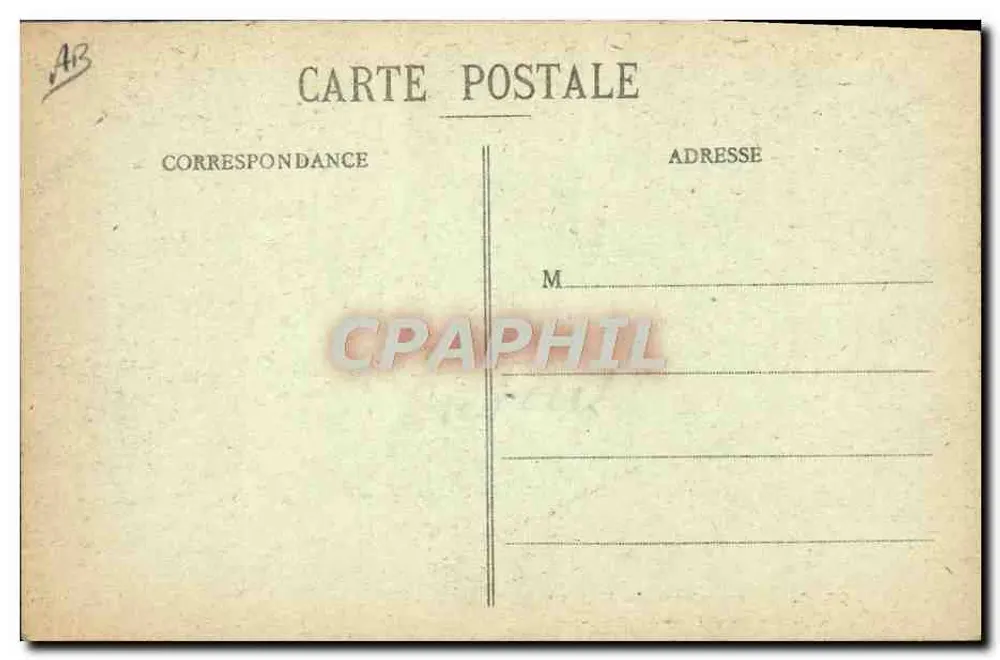 Bretagne (Coll. E. Hémont, St-B.) — Die Freuden des Dorfes — Ein kleines Tanzfest am Sonntag — n° 2402 - Rückseite