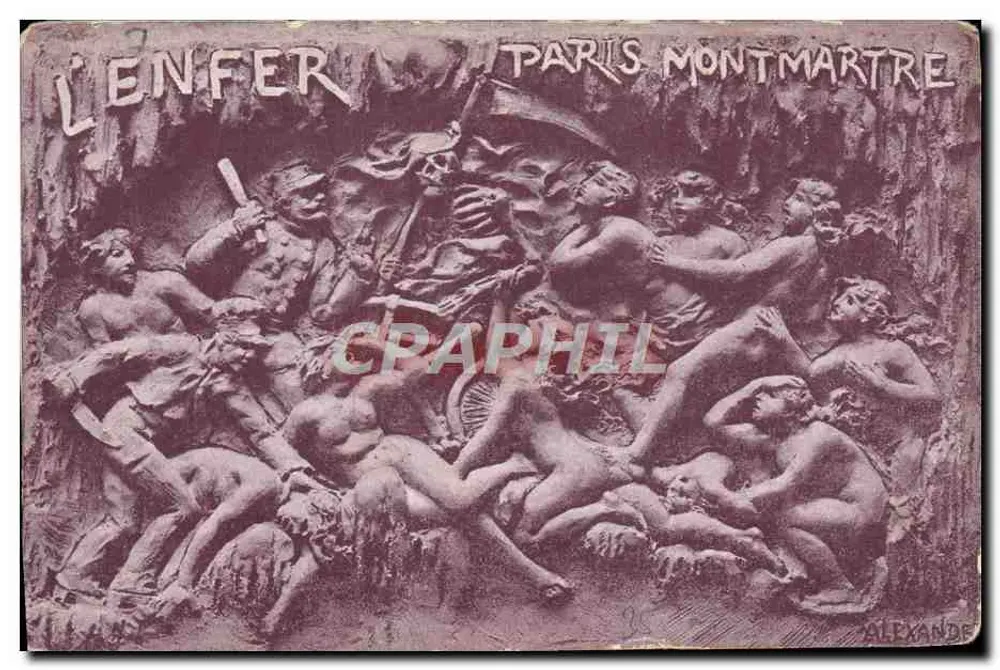 O Inferno — Paris Montmartre — Alexandre - Frente