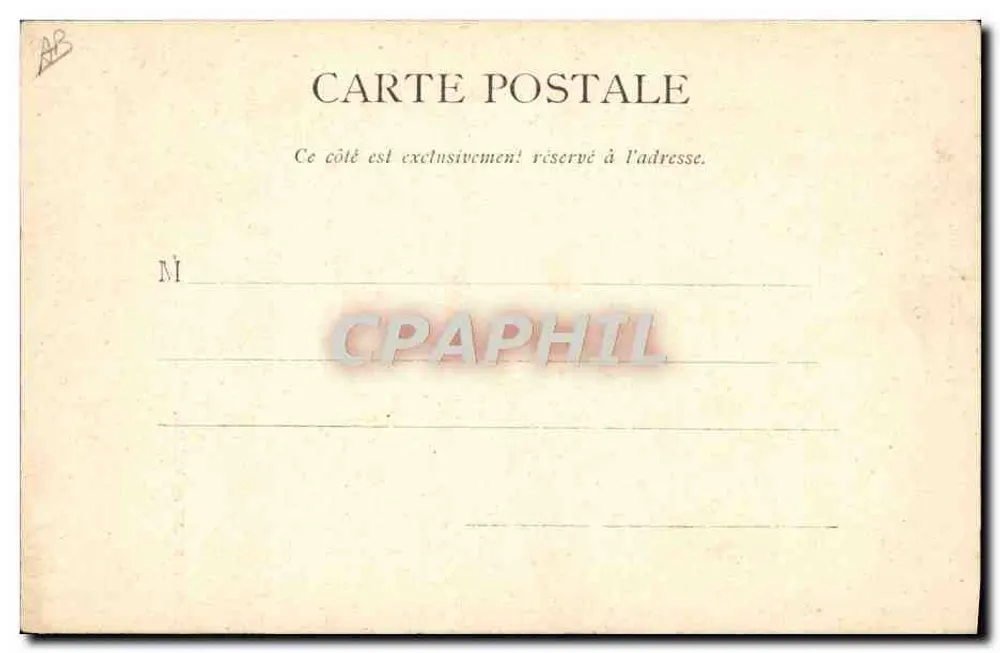Cancans de aldeia — Os camponeses da França — Raphael Tuck & Fils, Paris, Série 122-2 - Verso