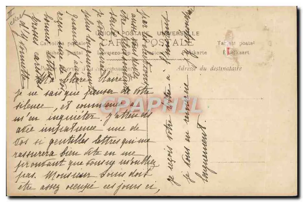 Hahn — Mein Herz für dich, jeden Tag singt klar — Phébus, n°3072 - Rückseite