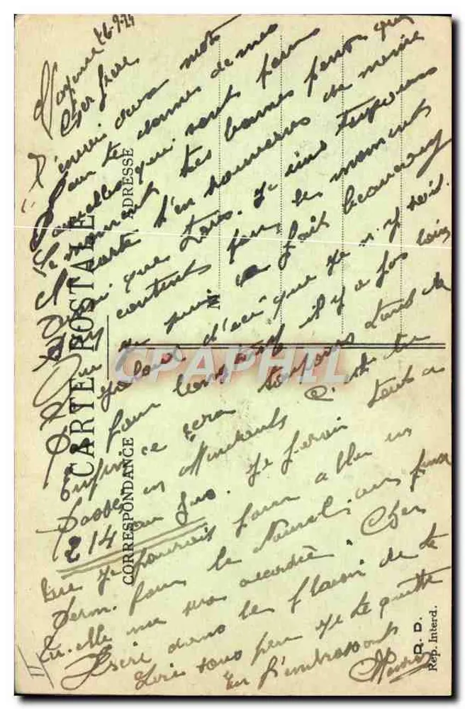 Militärszenen — Das Deckenstampfen — Verlag P. PARRY, Nr. 17 - Rückseite