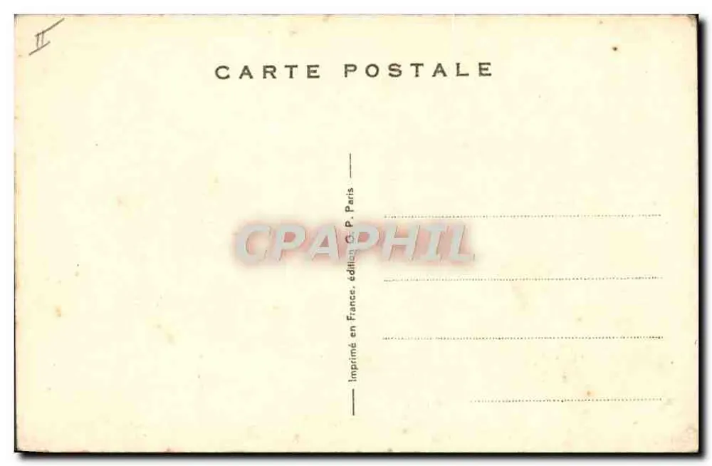 Dois soldados em uniforme de campanha — um dormindo, o outro sentado — texto impresso e manuscrito - Verso