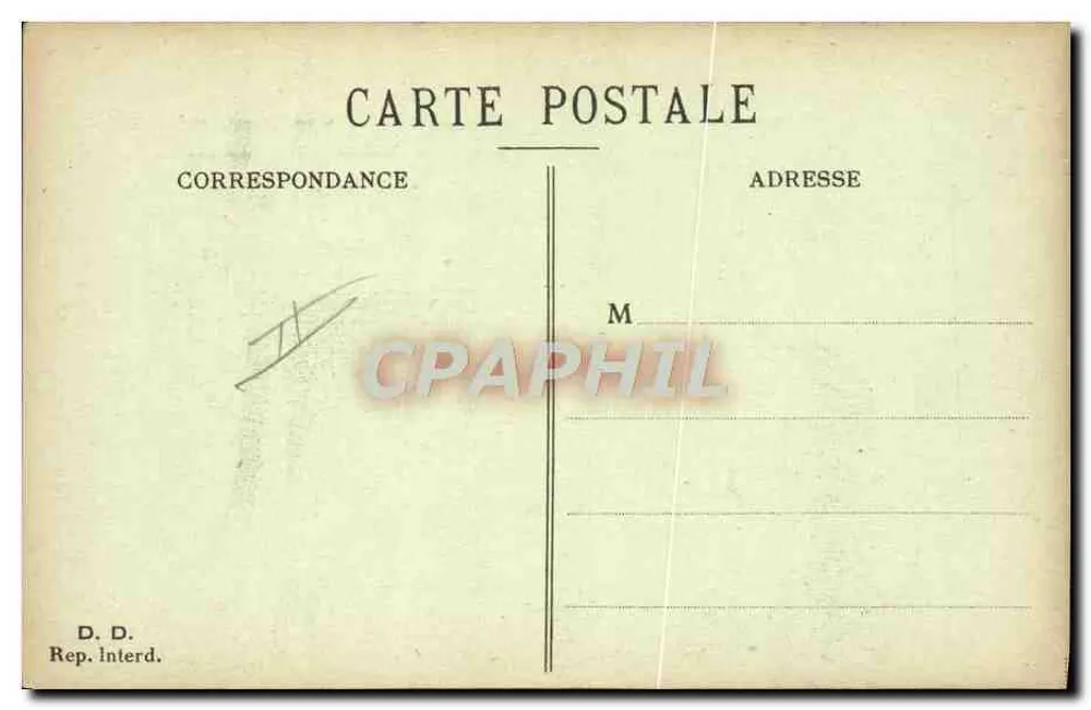 As tarefas do bairro — caricatura militar — P. JARRY 1912 - Verso