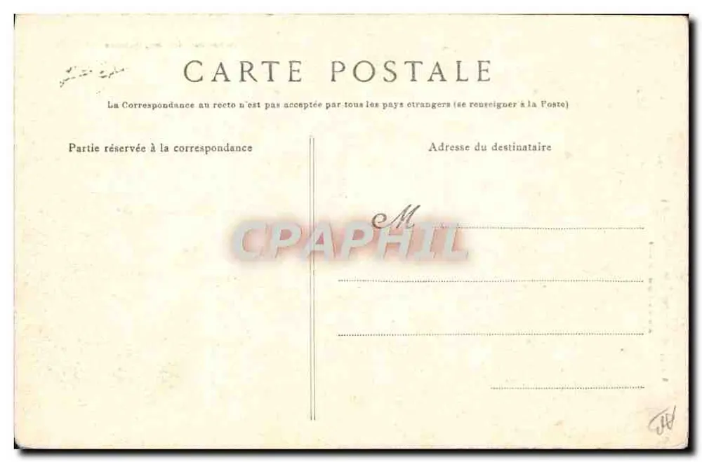 Unterschrift des Bürgermeisters — Komfort — Sammlung Yvon A. Quinquer, n°1388 - Rückseite