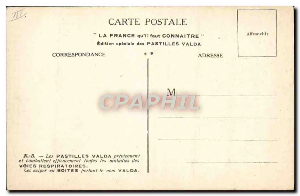 Aurillac — La Jordaine und Tour de Roffing — Département Cantal - Rückseite