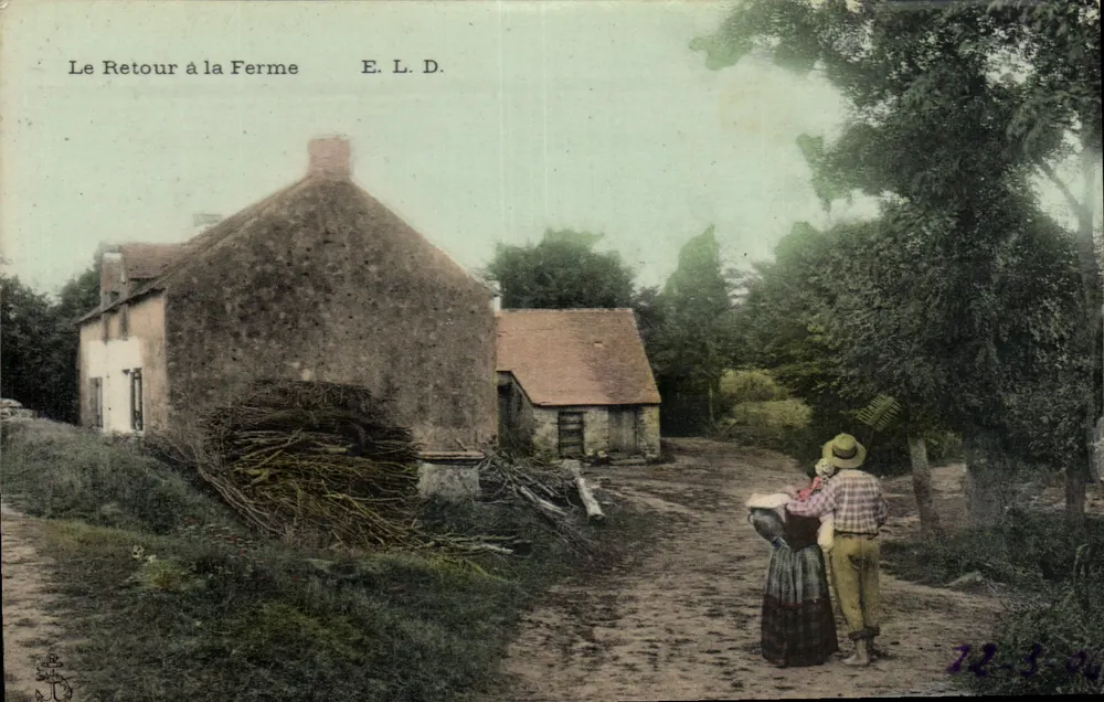 O Retorno à Fazenda — E. L. D. - Frente