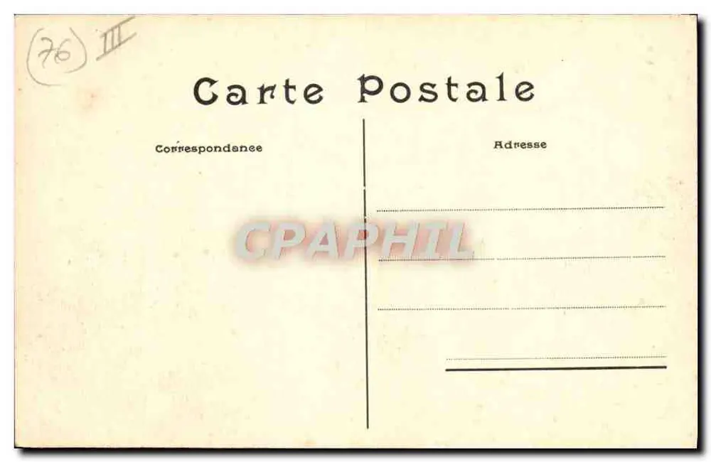 Le Havre — Fischboote im Avant-Port — S. R. A. - Rückseite
