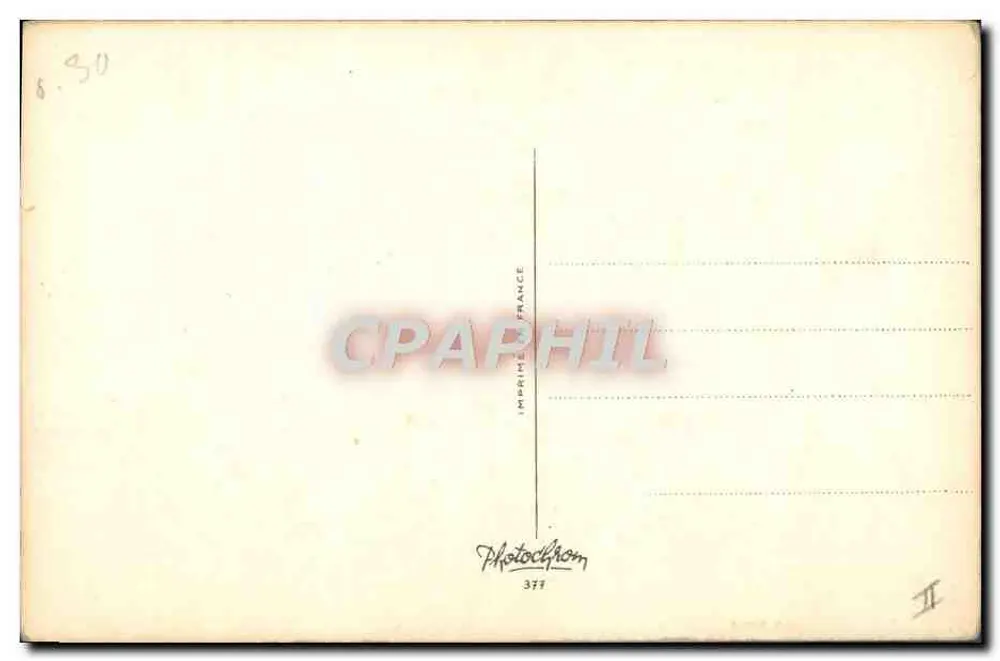 Fischer und Frau — Seeszenen — Photodrom, Nr. 377 - Rückseite