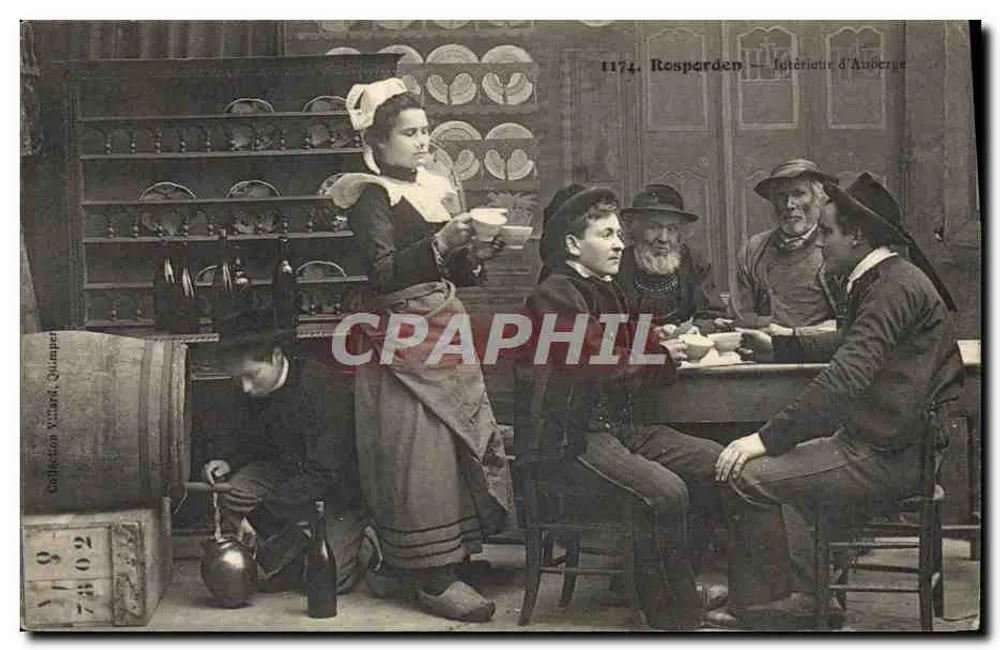 Rosporden — Intérieur d'Anderge — Éditeur : C. G. G. (C. G. G. G. G. G.) - Frente