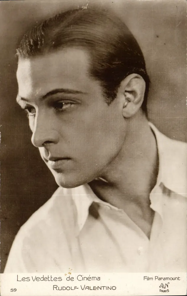Rudolf Valentino — As Estrelas do Cinema — AJN Paris, n°59 - Frente