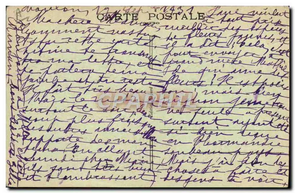 Toulon-Mourillon — La Mitre — Edit B.S. n°66 - Verso