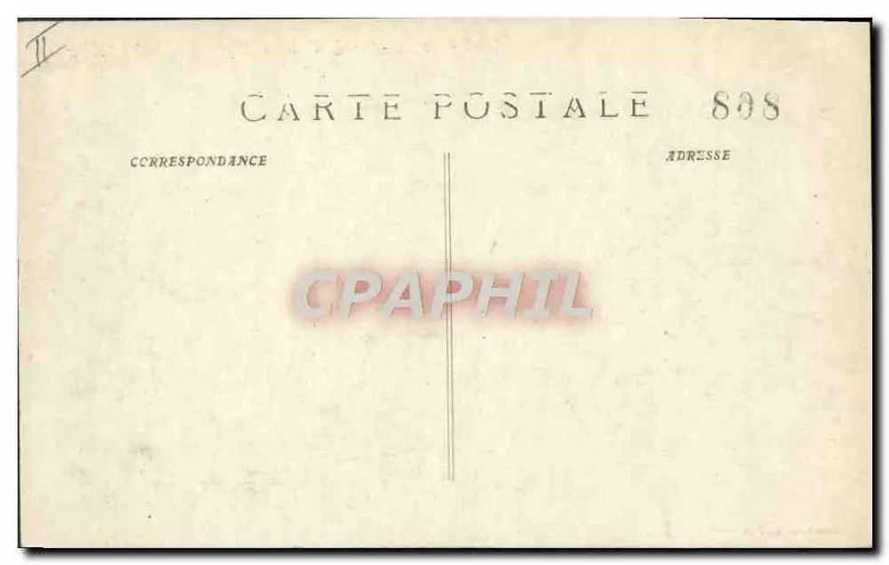 CETTE - Le Quai de la République - Un voilier - Rückseite