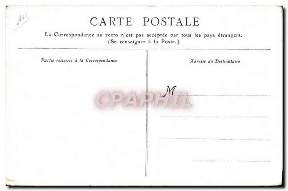 Les Patates — scène de soldats en uniforme autour d'un seau de pommes de terre — dessin de J. Frey, n° 23 - Rückseite