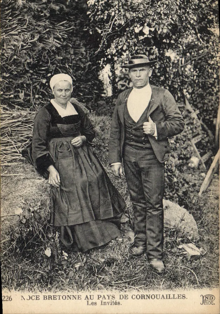 NJCCE Bretonne im Land Cornwall — Die Gäste — ND Phot. - Vorderseite