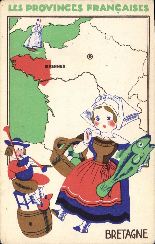 Bretanha — As Províncias Francesas — Edição Especial dos Produtos Éclipse - Frente