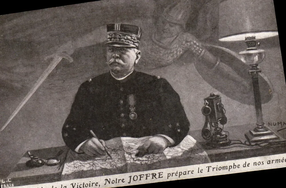 General Joffre — Vorbereitung auf den Sieg — Verlag Numa, Paris - Vorderseite