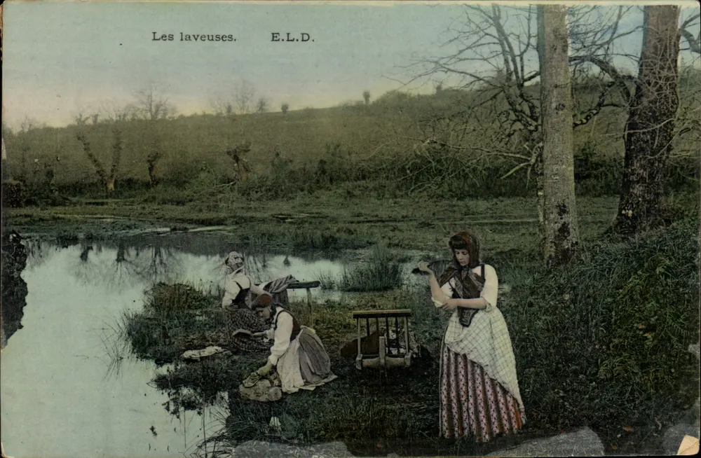 As lavadeiras — E.L.D. - Frente