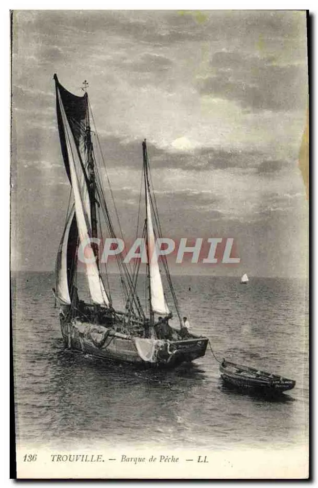 TROUVILLE — Barco de pesca — LL - Frente