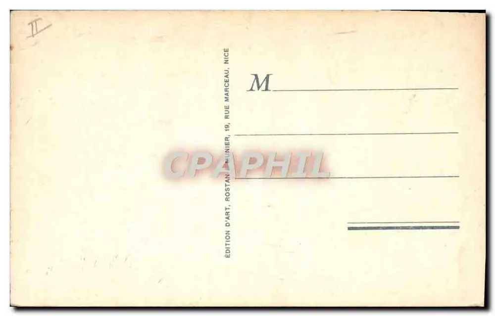 Antibes - La Port - RM - 638 - Verso
