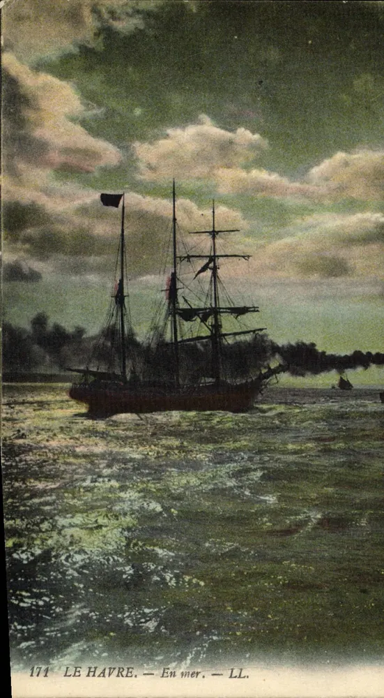 Le Havre — Em mar — LL. — Série 171 - Frente