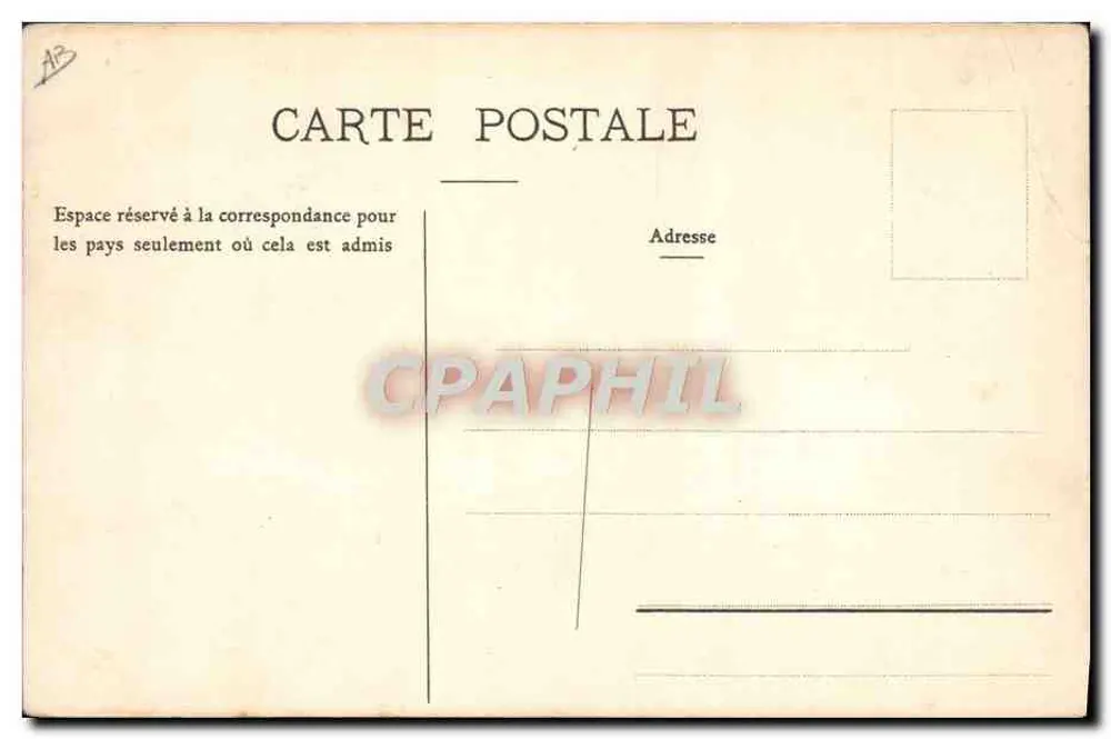 Der Grillen — Die "Porte-Bonheur" Karten — Imp. D'Art. Robert & Cie, Paris - Rückseite