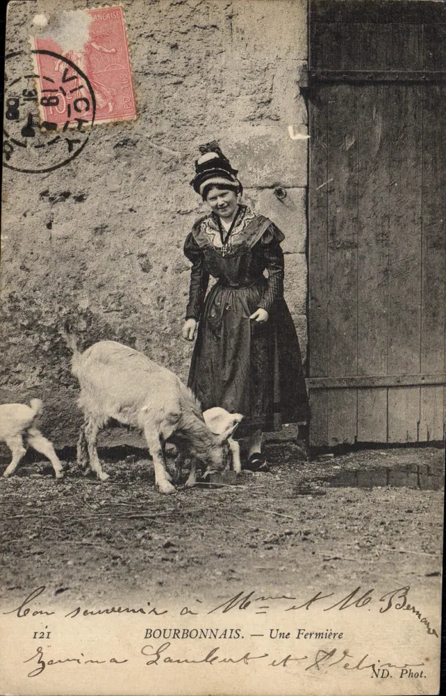 Bourbonnais — Une Fermière — ND. Phot. - Awers
