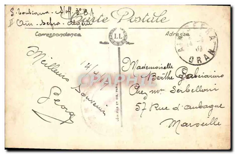 कॉल डी स्फा के रास्ते पर — सीन एट टाइप्स — संख्या 6187 — एल.ए. - पीछे