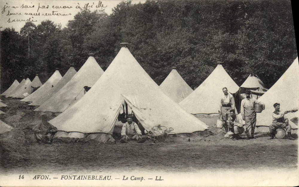 Avon — Fontainebleau — Le Camp — LL. — Serie 14 - Vorderseite