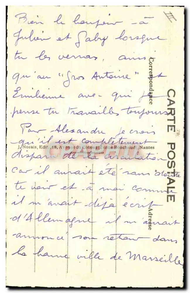 A Bretanha — Tema humorístico — J. Norais, n°21 - Verso