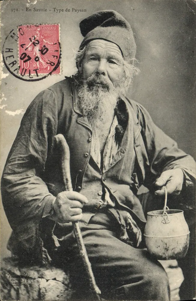 In Savoy — Typ Bauern — Verlag E. Revérend, Nr. 971 - Vorderseite