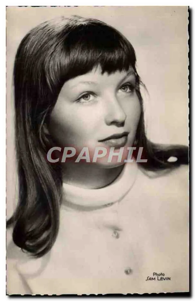 Marina VLADY — Retrato — Foto SAM LEVIN - Frente