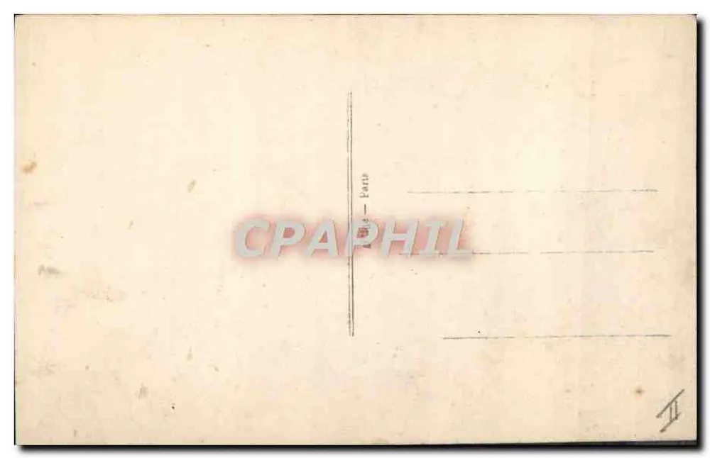 Telefonanruf — Liebesgedicht — Visé Paris 2278/5C - Rückseite