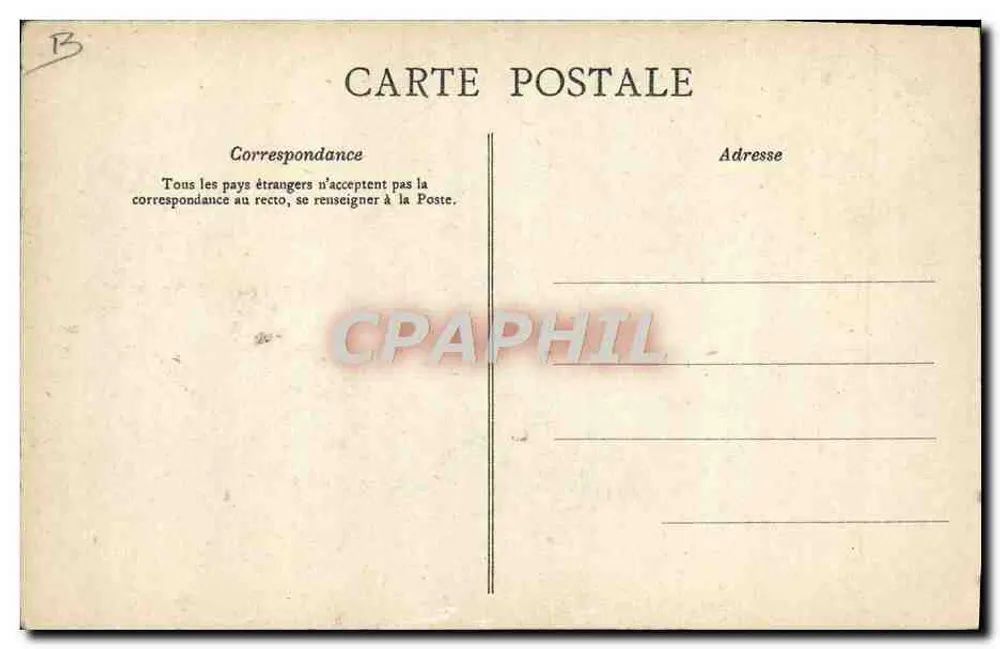 Die Departements: Haute Loire — geografische Karte — Ausgabe der Schokoladenfabrik Aiguèbelle - Rückseite