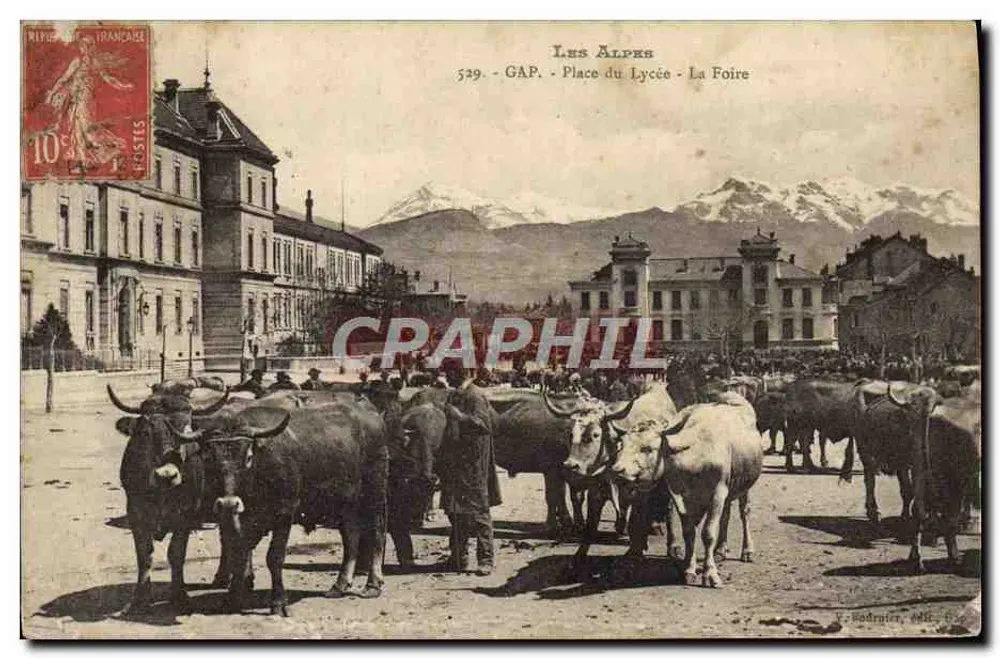 GAP - Place du Lycée - La Foire — éditeur V. Rodmier, n° 539 - Frente
