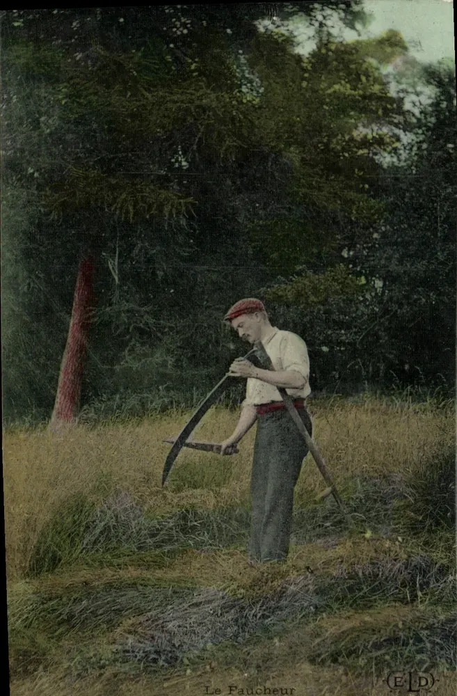 Der Ernter — Landschaft auf dem Lande — ELD - Vorderseite