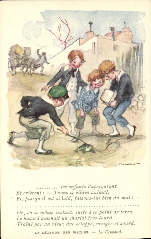 Die Legende der Jahrhunderte — Der Frosch — Verlag: Némi Cachot, Paris - Vorderseite