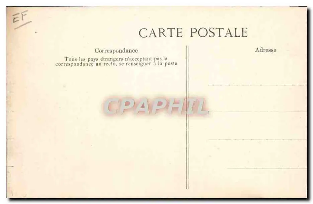 Gare du Nord — Generaler Bahndienststreik — Verlag ELD - Rückseite
